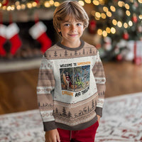 Welcome To Summerween Chillin And Thrillin Ugly Christmas Sweater Funny Summer Halloween