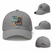 Welcome To Summerween Chillin And Thrillin Baseball Cap Spooky Beach Party Gift