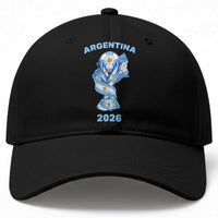 Proud Argentina Soccer 2026 Baseball Cap World Football Fan Gift