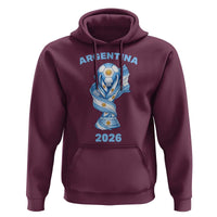 Proud Argentina Soccer 2026 Hoodie World Football Fan Gift