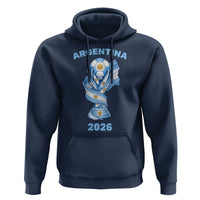 Proud Argentina Soccer 2026 Hoodie World Football Fan Gift