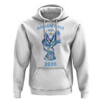 Proud Argentina Soccer 2026 Hoodie World Football Fan Gift