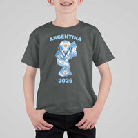 Proud Argentina Soccer 2026 T Shirt For Kid World Football Fan Gift
