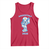 Proud Argentina Soccer 2026 Tank Top World Football Fan Gift
