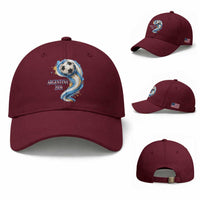 Argentina 2026 Soccer Fan Baseball Cap Proud Football Flag Supporter