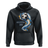 Argentina 2026 Soccer Fan Hoodie Proud Football Flag Supporter