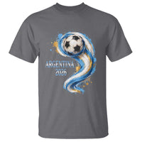 Argentina 2026 Soccer Fan T Shirt Proud Football Flag Supporter