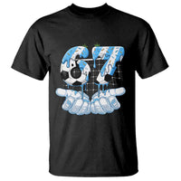 Funny Argentina Six Seven Football Meme T Shirt Gen Alpha Soccer Fan