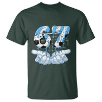 Funny Argentina Six Seven Football Meme T Shirt Gen Alpha Soccer Fan
