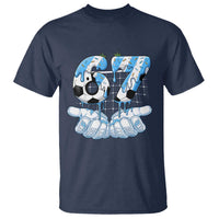 Funny Argentina Six Seven Football Meme T Shirt Gen Alpha Soccer Fan