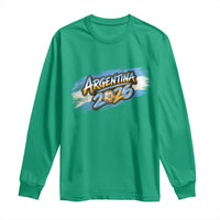 Vintage Argentina Soccer Pride 2026 Graphic Long Sleeve Shirt