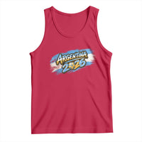 Vintage Argentina Soccer Pride 2026 Graphic Tank Top