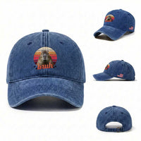 Capybara Lover Washed Cotton Baseball Cap Funny Bruh Meme Animal Humor Gift