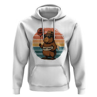 Funny Capybara Hoodie Be Capy Do Not Worry For Animal Lovers - Wonder Print Shop