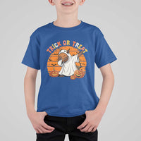 Funny Capybara Halloween T Shirt For Kid Trick Or Treat Cute Cappy Boo Ghost - Wonder Print Shop