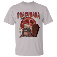 Halloween Capybara T Shirt Funny Dracubara In Dracula Outfit - Wonder Print Shop