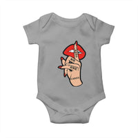 Shhh No One Cares Baby Onesie Sarcastic Humor Gift - Wonder Print Shop