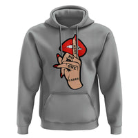 Shhh No One Cares Hoodie Sarcastic Humor Gift - Wonder Print Shop