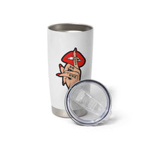 Shhh No One Cares Tumbler Cup Sarcastic Humor Gift