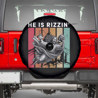 He Is Rizzin Spare Tire Cover Funny Christian Football Lover Gift - Wonder Print Shop