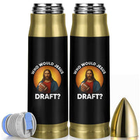 Who Would Jesus Draft Bullet Tumbler Christian Football Lover - Wonder Print Shop