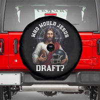 Christian Football Gift Spare Tire Cover Who Would Jesus Draft - Wonder Print Shop