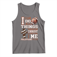 I Can Do All Things Through Christ Tank Top Christian Football Athlete Gift - Wonder Print Shop