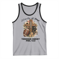 Christian Motivation Gift Tank Top I Can Do All Things Through Christ Bible Verse - Wonder Print Shop