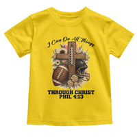 Christian Motivation Gift Toddler T Shirt I Can Do All Things Through Christ Bible Verse - Wonder Print Shop