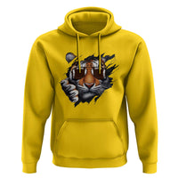 Funny Bengal Tiger Hoodie Football Lover Gift - Wonder Print Shop