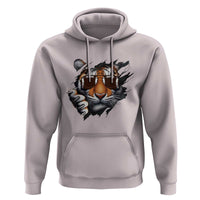 Funny Bengal Tiger Hoodie Football Lover Gift - Wonder Print Shop