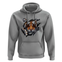 Funny Bengal Tiger Hoodie Football Lover Gift - Wonder Print Shop