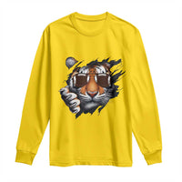 Funny Bengal Tiger Long Sleeve Shirt Football Lover Gift - Wonder Print Shop