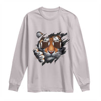 Funny Bengal Tiger Long Sleeve Shirt Football Lover Gift - Wonder Print Shop