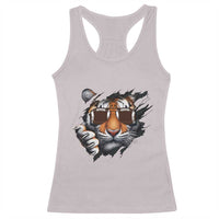 Funny Bengal Tiger Racerback Tank Top Football Lover Gift - Wonder Print Shop