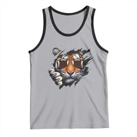 Funny Bengal Tiger Tank Top Football Lover Gift - Wonder Print Shop