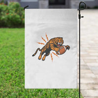Funny Bengal Tiger Football Garden Flag Game Day Jungle Spirit - Wonder Print Shop
