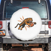 Funny Bengal Tiger Football Spare Tire Cover Game Day Jungle Spirit - Wonder Print Shop
