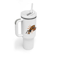 Funny Bengal Tiger Football Tumbler With Handle Game Day Jungle Spirit - Wonder Print Shop