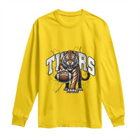 Funny Bengal Tiger Long Sleeve Shirt Gift For Football Lover - Wonder Print Shop
