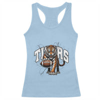 Funny Bengal Tiger Racerback Tank Top Gift For Football Lover - Wonder Print Shop