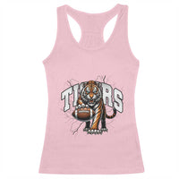 Funny Bengal Tiger Racerback Tank Top Gift For Football Lover - Wonder Print Shop