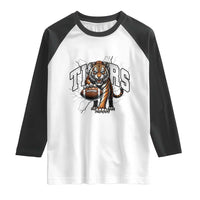 Funny Bengal Tiger Raglan Shirt Gift For Football Lover - Wonder Print Shop