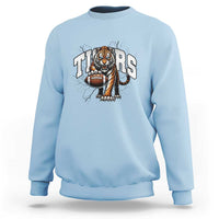 Funny Bengal Tiger Sweatshirt Gift For Football Lover - Wonder Print Shop