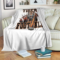 Bengal Tiger Football Throw Blanket Game Day Gift - Wonder Print Shop