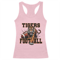 Bengal Tiger Football Racerback Tank Top Game Day Gift - Wonder Print Shop