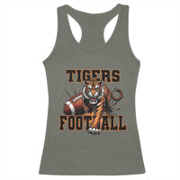 Bengal Tiger Football Racerback Tank Top Game Day Gift - Wonder Print Shop
