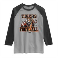 Bengal Tiger Football Raglan Shirt Game Day Gift - Wonder Print Shop
