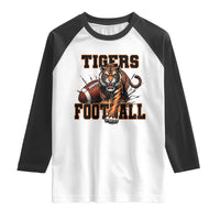 Bengal Tiger Football Raglan Shirt Game Day Gift - Wonder Print Shop