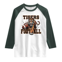 Bengal Tiger Football Raglan Shirt Game Day Gift - Wonder Print Shop